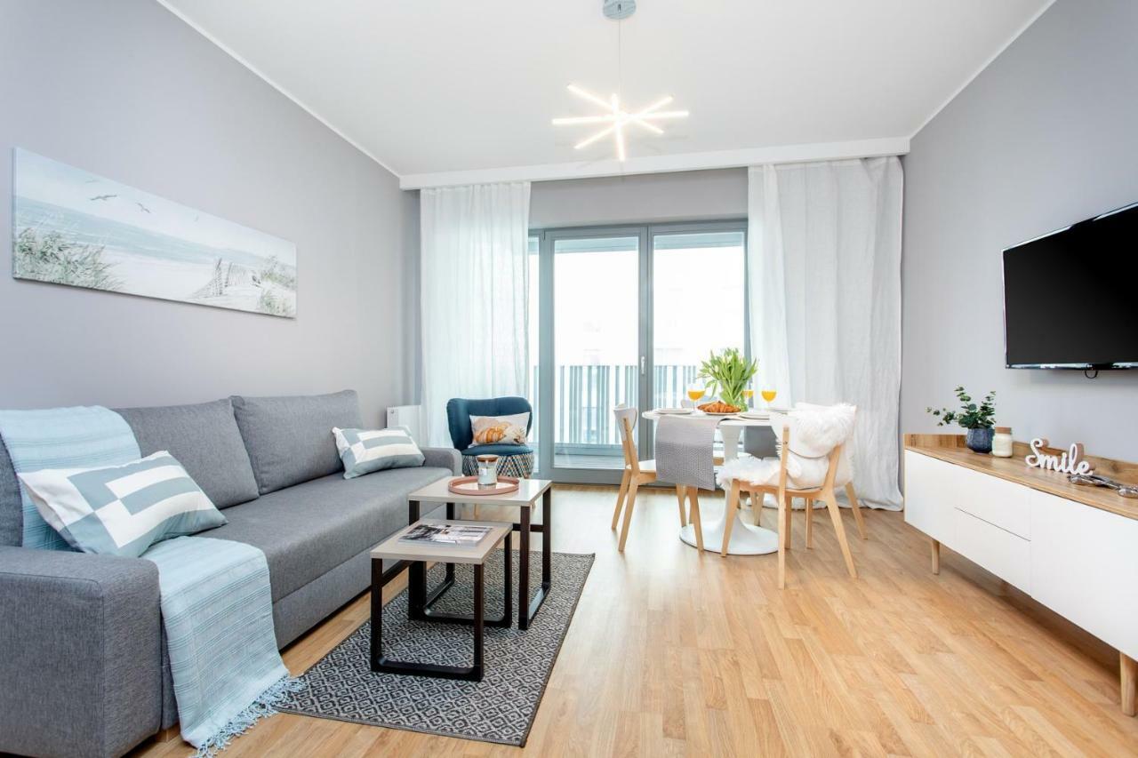 Seaside Beach 150M Do Plazy - Parking - Praia Apartments - Polsat Ergo Arena Plus Gdansk Ngoại thất bức ảnh